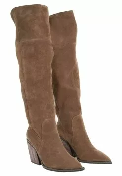 Alma en Pena excellente qualité MORERA - Cuissardes bottes pointu femme -Alma en Pena Soldes 10d8455f68f0420baace61319c6e37e0