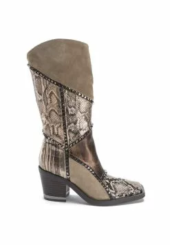 Bas Prix Alma en Pena Santiags bottes carr&eacute; femme -Alma en Pena Soldes 2aaf6ffa7d3346e08e9a361681909607