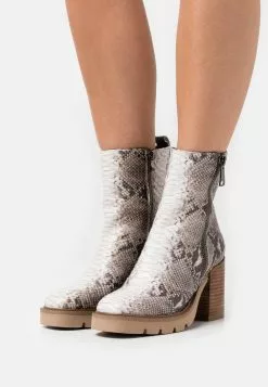 Alma en Pena Bottines Ă plateau Authentique 100% chaussures Ă talons rond femme