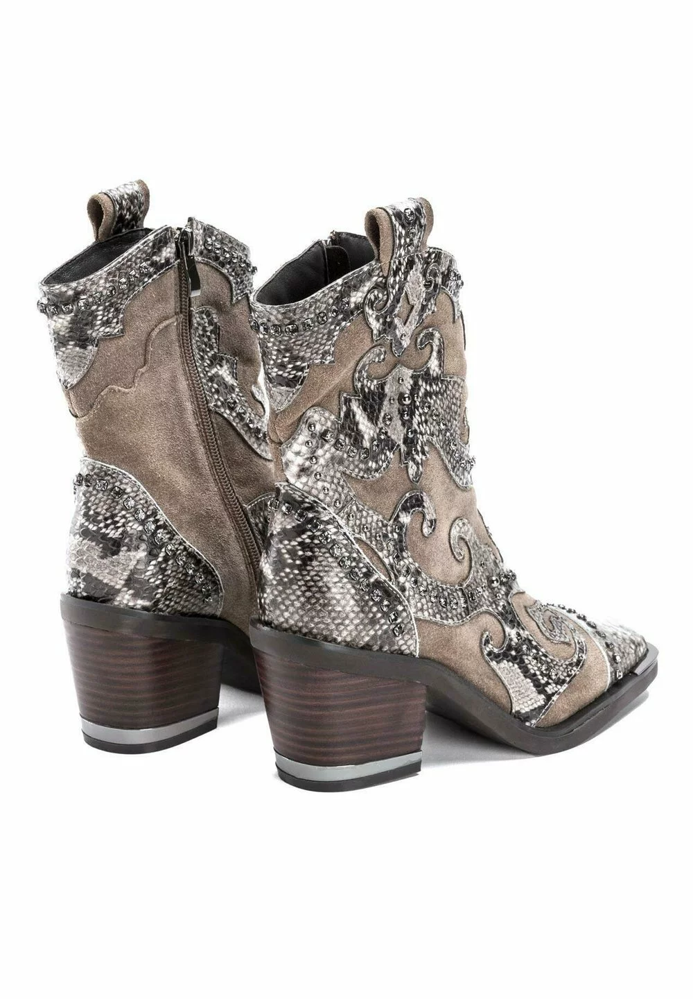 Alma en Pena En promotion Bottines carré femme 4 Alma en Pena En promotion Bottines carré femme – Image 2