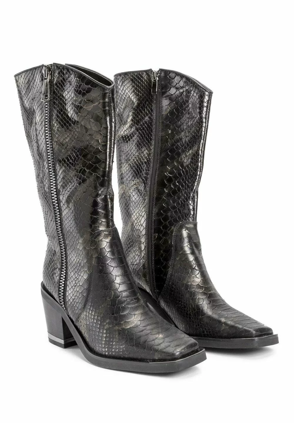 Prix Exclusifs Alma en Pena Santiags bottes carré femme 4 Prix Exclusifs Alma en Pena Santiags bottes carré femme – Image 2