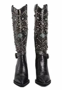 Prix Sympa ALMA EN PENA-I21264 - Santiags bottes pointu femme -Alma en Pena Soldes 4add84e413ba42db8f76aa5a77923207