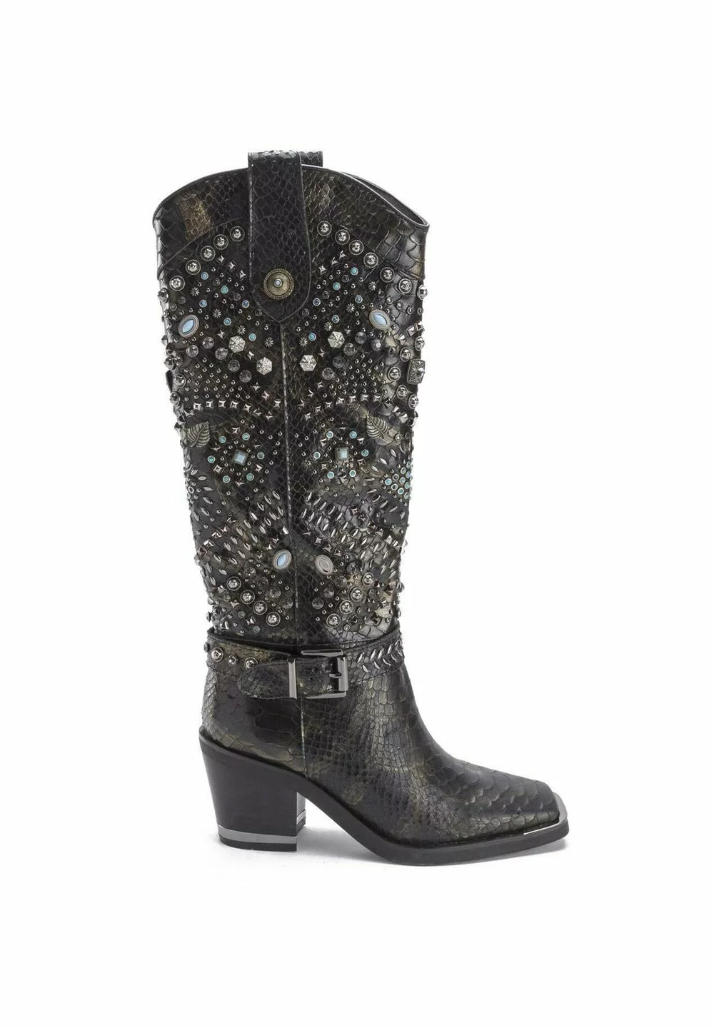 Se Vend Bas Prix Alma en Pena AZUCENA - Santiags bottes carré femme 3 Se Vend Bas Prix Alma en Pena AZUCENA - Santiags bottes carré femme