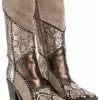Bas Prix Alma en Pena Santiags bottes carr&eacute; femme -Alma en Pena Soldes 55ba2713dfc5459283188d100e2df158