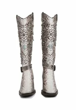 Alma en Pena Prix Malin Santiags bottes carr&eacute; femme -Alma en Pena Soldes 587fcd36e2f347c8a5dc1971c8238052