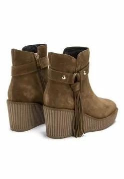 Première Qualité Alma en Pena Bottines compensées rond femme -Alma en Pena Soldes 5c9aa81247f747aa873680794d62ee2d