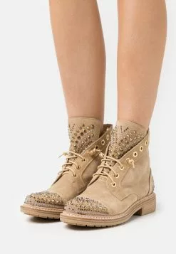 Alma en Pena Soldes 14 Soldes En Ligne Alma en Pena Bottines à lacets rond femme