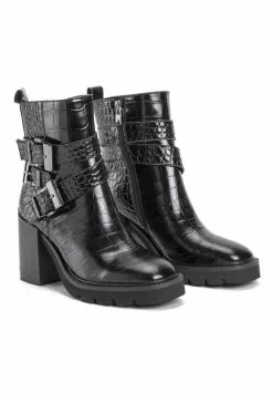 Produit de première qualité Alma en Pena Bottines à talons hauts chaussures à talons rond femme -Alma en Pena Soldes 64d208a124e3438c99d26f081d217642