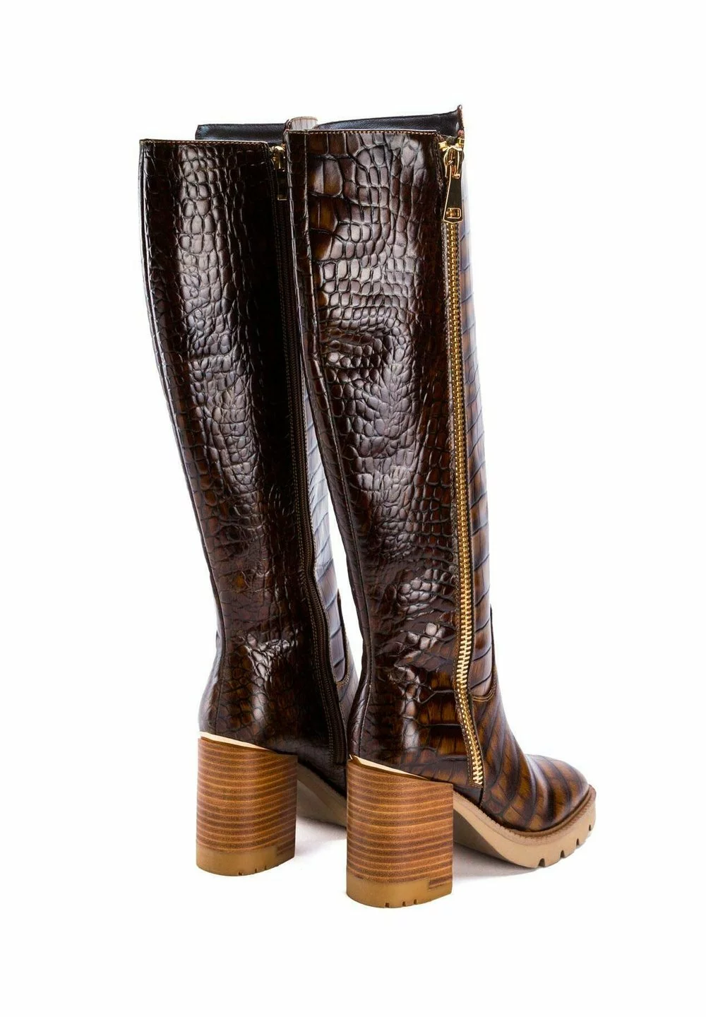 Alma en Pena Vendre-Réclame BREZO - Bottes à talons hauts chaussures à talons rond femme 5 Alma en Pena Vendre-Réclame BREZO - Bottes à talons hauts chaussures à talons rond femme – Image 3