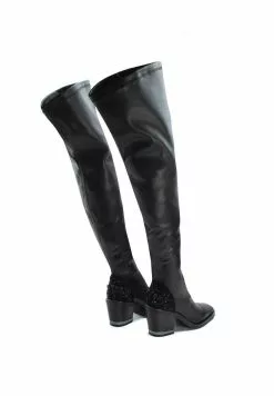 Alma en Pena Prix Discount Cuissardes bottes carr&eacute; femme -Alma en Pena Soldes 673d05bbbf63406f8a7d64cf0fa15e7d
