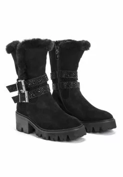 Alma en Pena Bottes à plateau Un Tarif Préférentiel rond femme -Alma en Pena Soldes 69ec62dba44f4dadbe42ecdc9adb0945