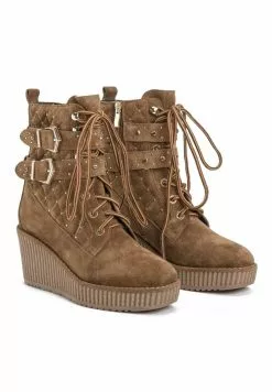 Première Qualité Alma en Pena Bottines compensées rond femme -Alma en Pena Soldes 7a02cfcfdc904a1a85094c1af45ff59b