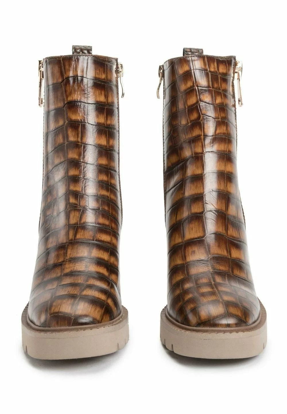 Alma en Pena ESCALONIA - Bottines à plateau Prix Équitable chaussures à talons rond femme 6 Alma en Pena ESCALONIA - Bottines à plateau Prix Équitable chaussures à talons rond femme – Image 4