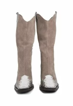 Prix Usine Alma en Pena SERISSA - Santiags bottes carr&eacute; femme -Alma en Pena Soldes 85cbc3a07f9e4df393e446405a472777