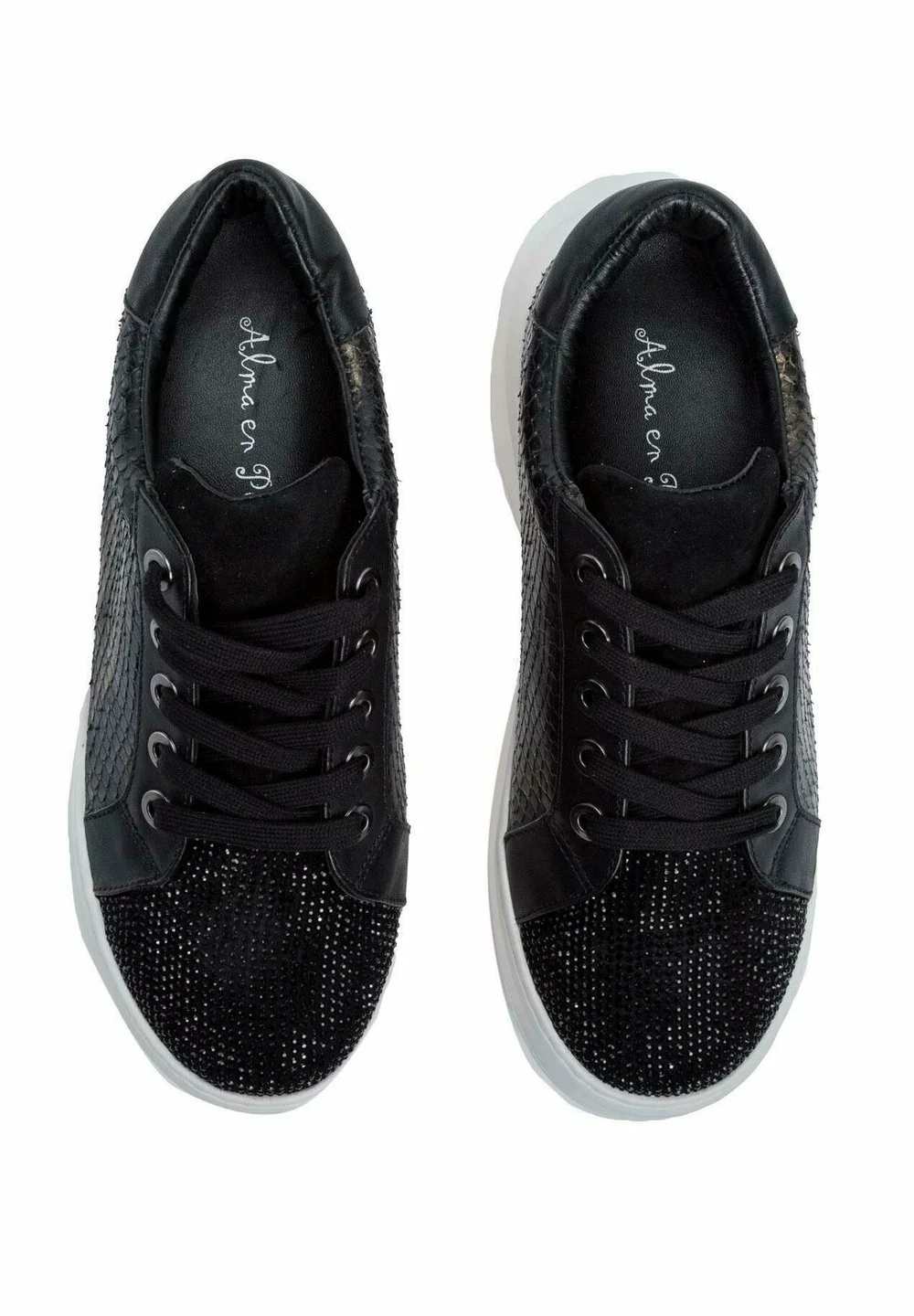 Qualité Garantie Alma en Pena Baskets basses sneakers rond femme 4 Qualité Garantie Alma en Pena Baskets basses sneakers rond femme – Image 2