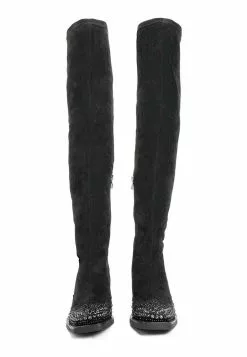 Alma en Pena ALCATRAZ - Cuissardes Prix Refroidis bottes carr&eacute; femme -Alma en Pena Soldes a70dfe5fe5d94ef78699680d99c76036