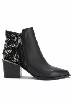 Alma en Pena Authentique 100% Boots à talons bottines pointu femme