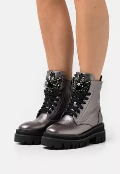 Alma en Pena Qualité Fiable Bottines à lacets rond femme