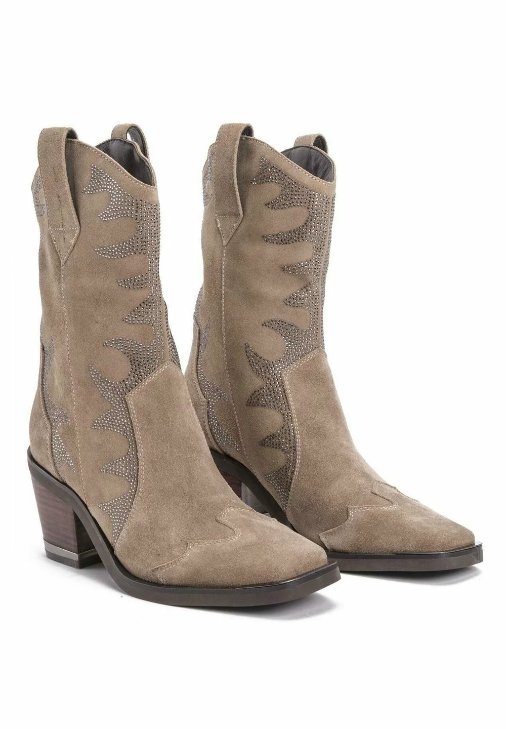 Alma en Pena LAUREL - Bottes à talons hauts Prix Aimable chaussures à talons carré femme 4 Alma en Pena LAUREL - Bottes à talons hauts Prix Aimable chaussures à talons carré femme – Image 2