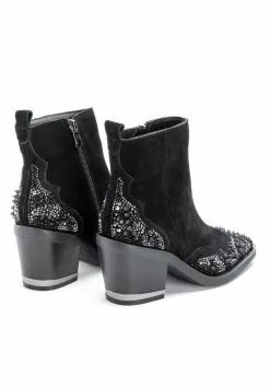 Alma en Pena Prix Préférentiel Bottines à talons hauts chaussures à talons carr&eacute; femme -Alma en Pena Soldes b0eefb49783344128506a3061301f8f3