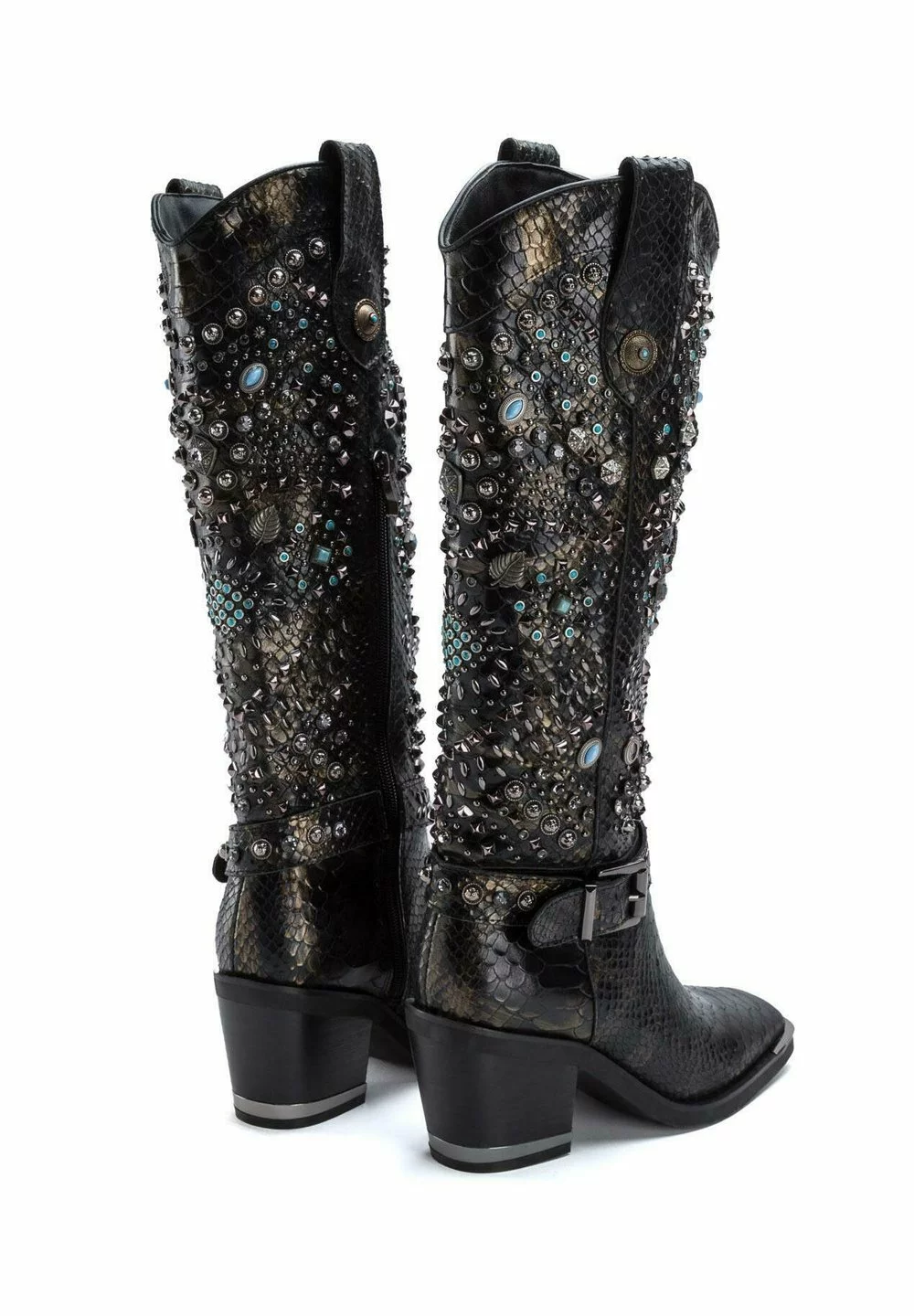 Se Vend Bas Prix Alma en Pena AZUCENA - Santiags bottes carré femme 5 Se Vend Bas Prix Alma en Pena AZUCENA - Santiags bottes carré femme – Image 3