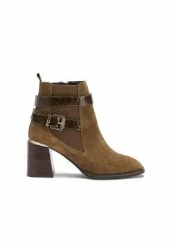 Prix Dynamité Alma en Pena FRESNO - Boots à talons bottines rond femme -Alma en Pena Soldes c8a30ef8370e4e64a3039405272e258d
