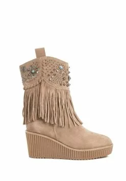 Alma en Pena Plus Bas Prix De Vente CORAL - Bottines compensées rond femme