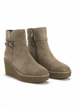 Alma en Pena Bottines compensées Bas Prix rond femme