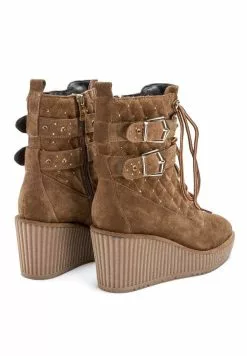 Première Qualité Alma en Pena Bottines compensées rond femme -Alma en Pena Soldes da649b02a3b74bf0bd85f800063a194f