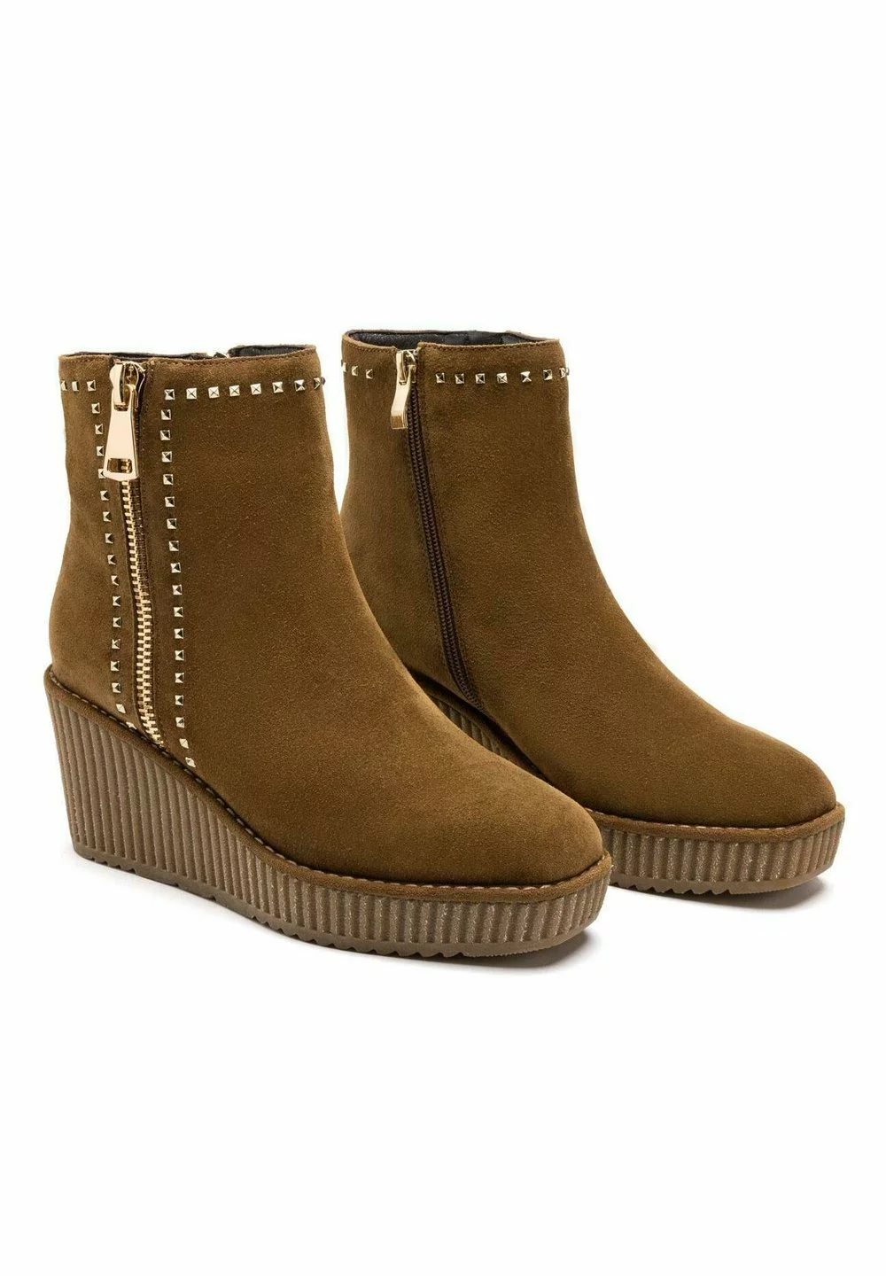 Vendre-Réclame Alma en Pena Bottines compensées rond femme 7 Vendre-Réclame Alma en Pena Bottines compensées rond femme – Image 5