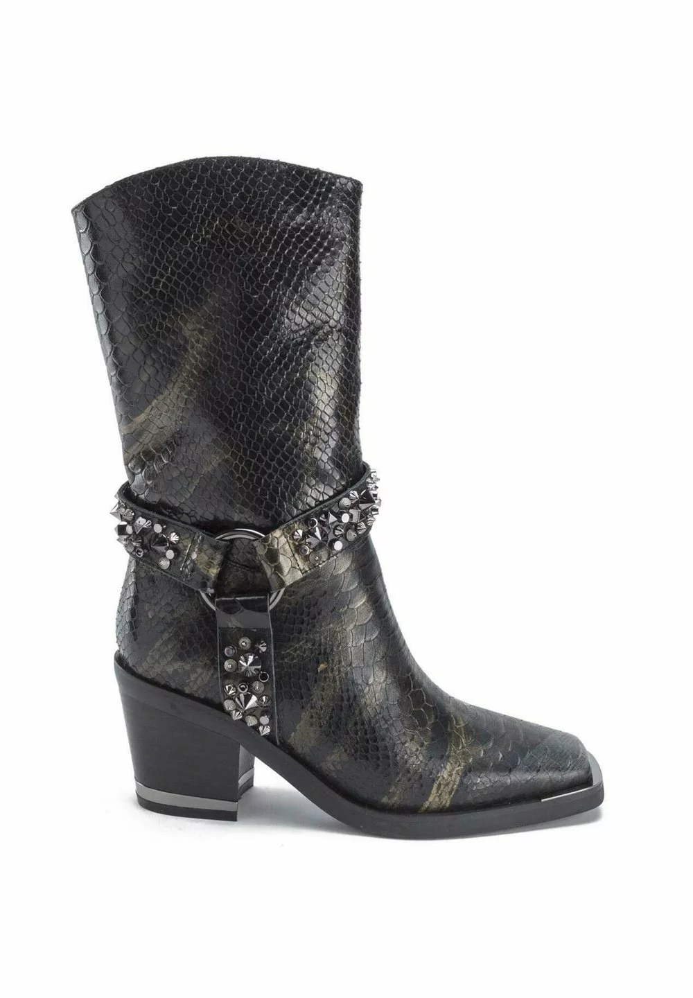Plus Bas Prix De Vente Alma en Pena Santiags bottes carré femme 3 Plus Bas Prix De Vente Alma en Pena Santiags bottes carré femme