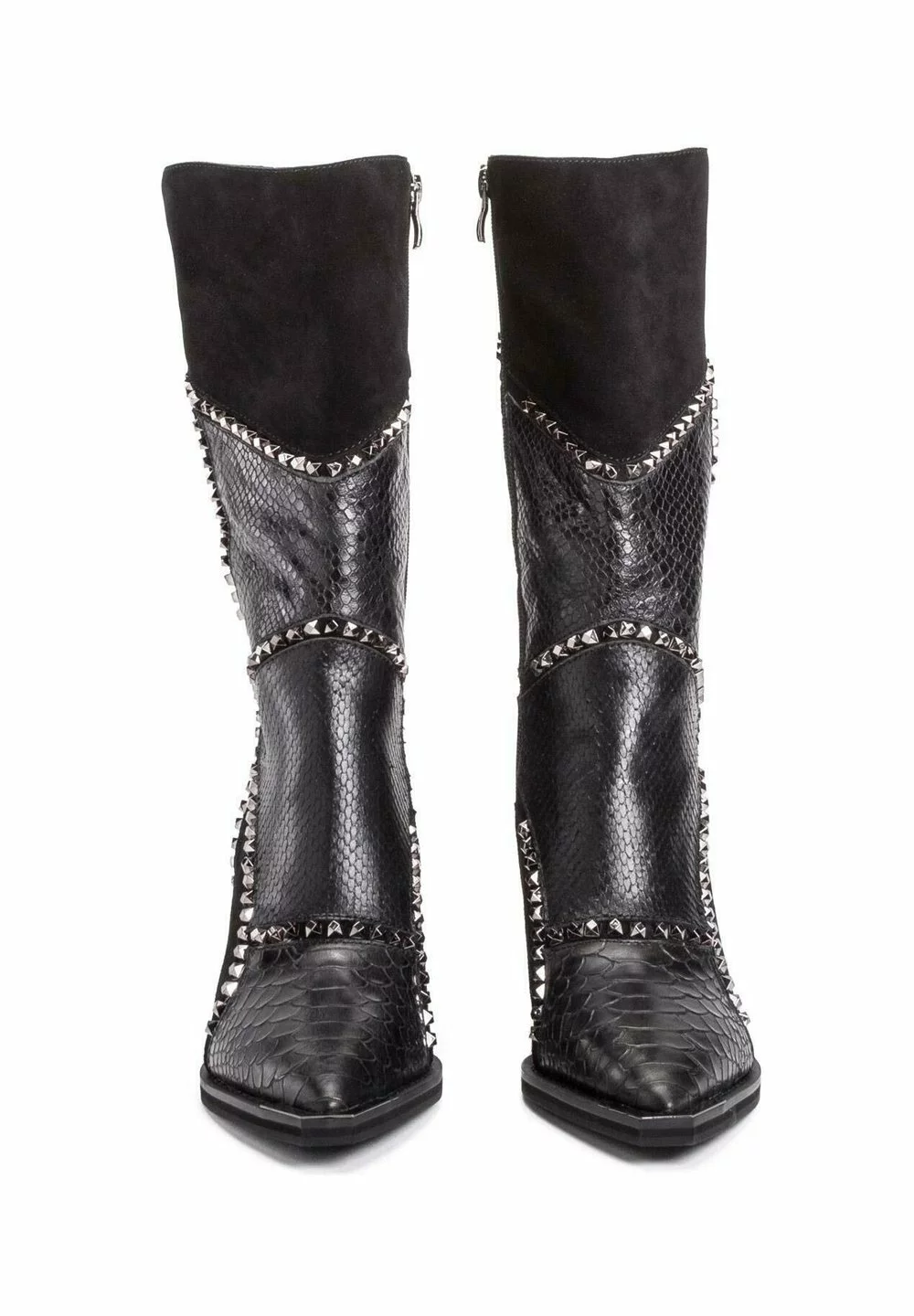 Alma en Pena Réduction MALVA - Bottes à talons hauts chaussures à talons pointu femme 6 Alma en Pena Réduction MALVA - Bottes à talons hauts chaussures à talons pointu femme – Image 4